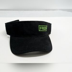 Subway Fresh Visor Black Stitched Employee Uniform Hat